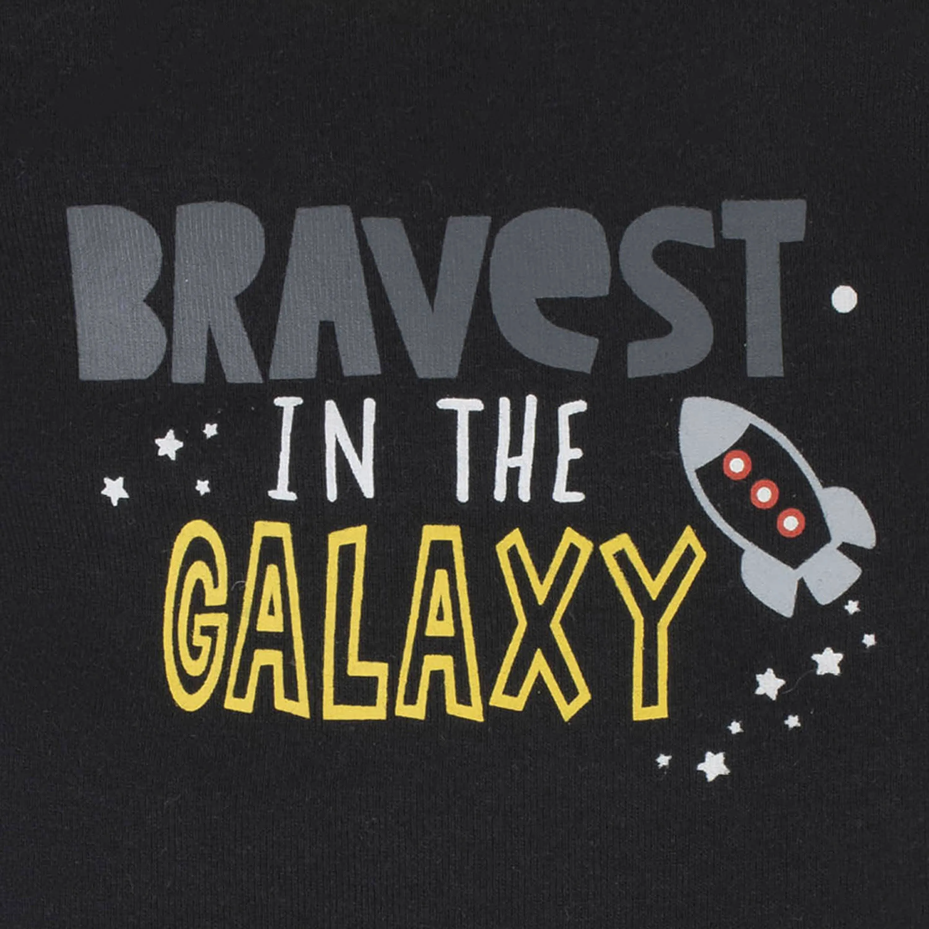 4-Pack Baby Boys Blast Off Short Sleeve Onesies® Bodysuits
