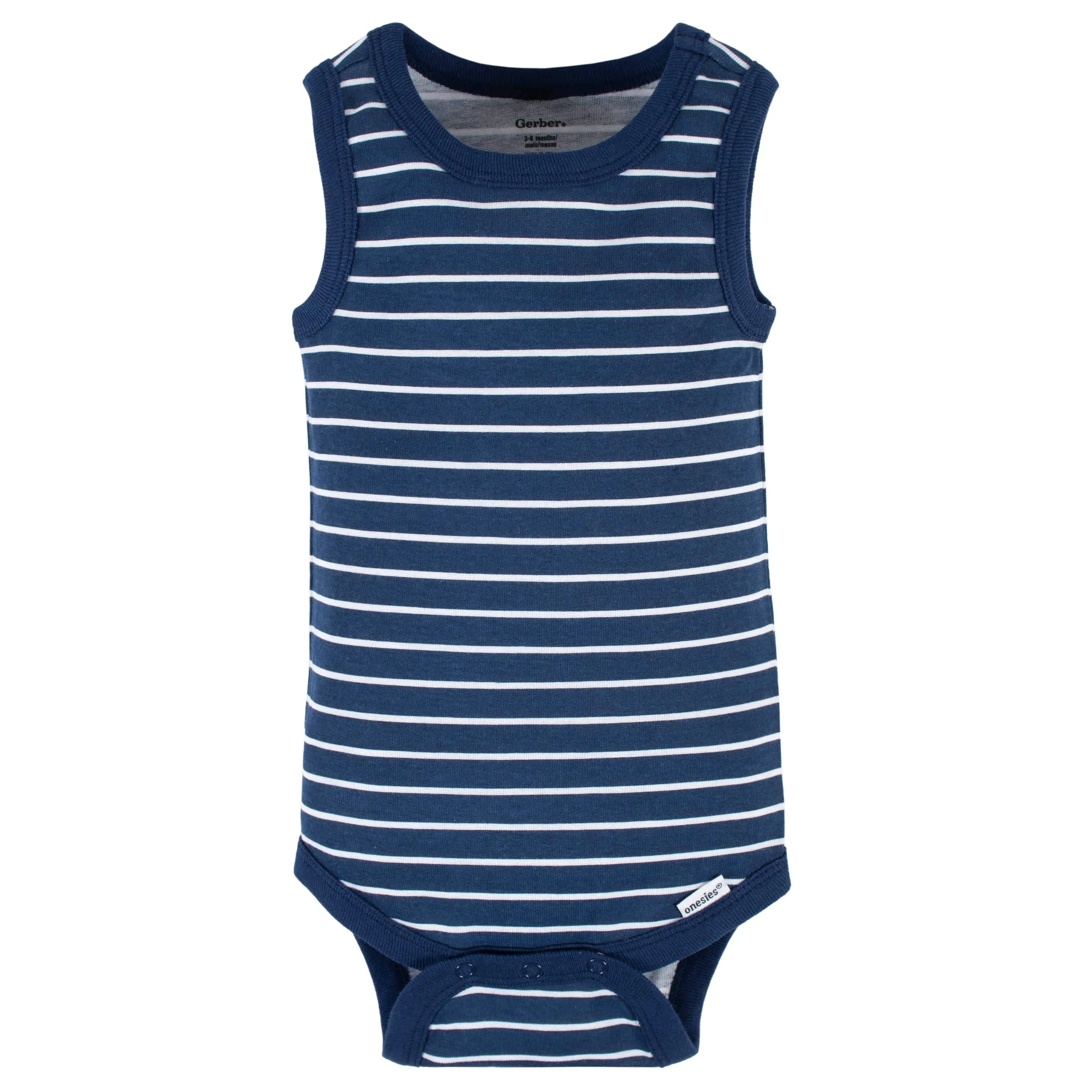 4-Pack Baby Boys Sea Friends Tank Onesies® Bodysuits