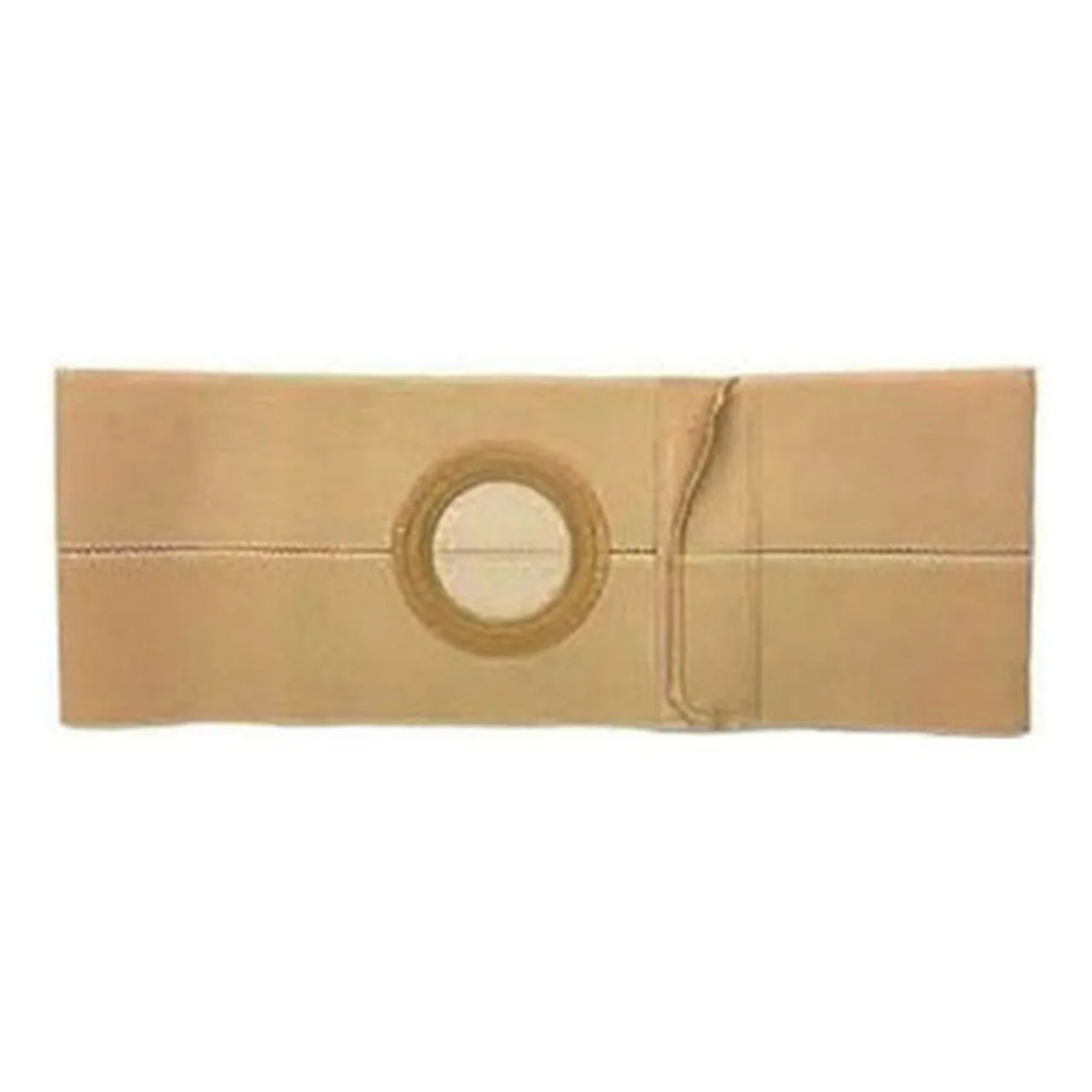 7" Right, Beige, Regular Elastic, Nu-Form Belt, Large, 2-3/4" Opening Placed 1-1/2" From Bottom