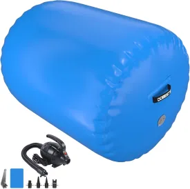 Air Roller Gymnastics Barrel Back Handspring Trainer Tumbling Barrel Yoga Barrel Mat with Electric Air Pump