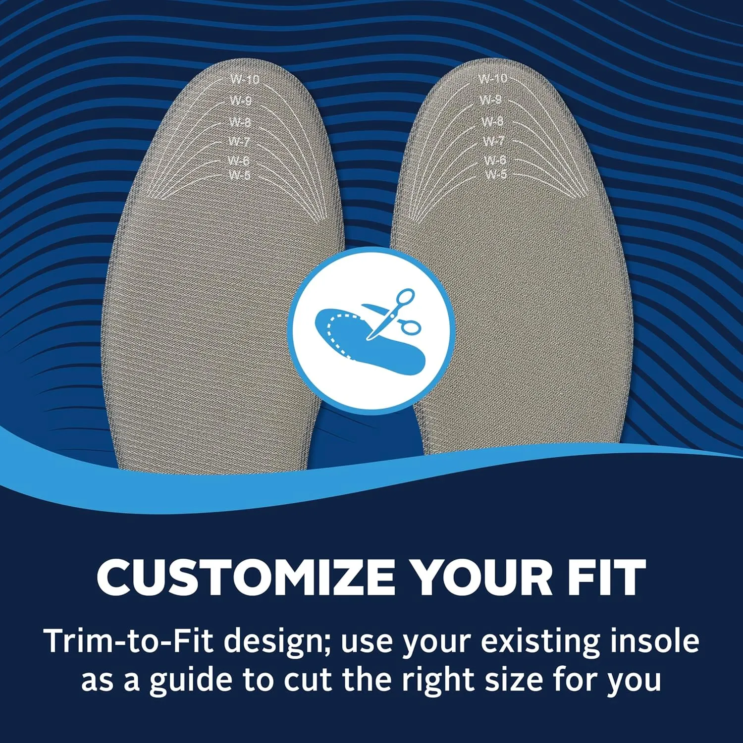 Airplus Memory Comfort Shoe Insoles With Memory Foam for Pressure Relief, Ideal For Men and Women