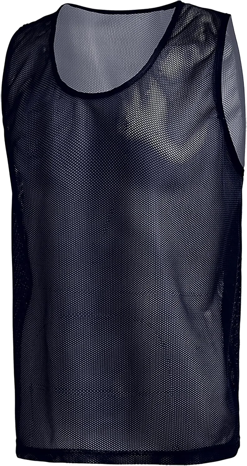 American Challenge Soccer Pinnies  Mesh Jersey Vest for Scrimmage Practice, Soccer Pennies and Training Bibs