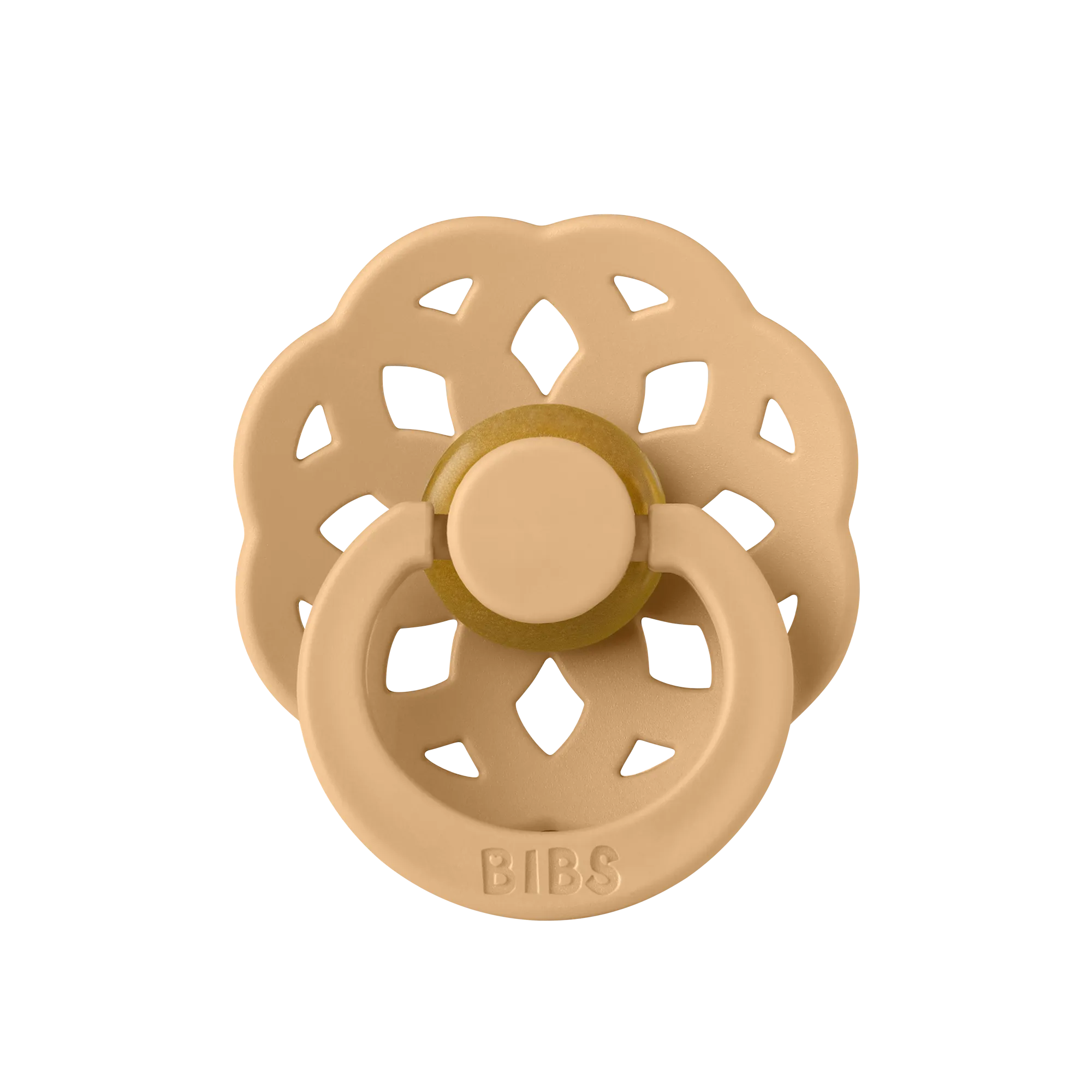 BIBS Boheme Pacifier 2 Pack - Desert Sand/Honey Bee