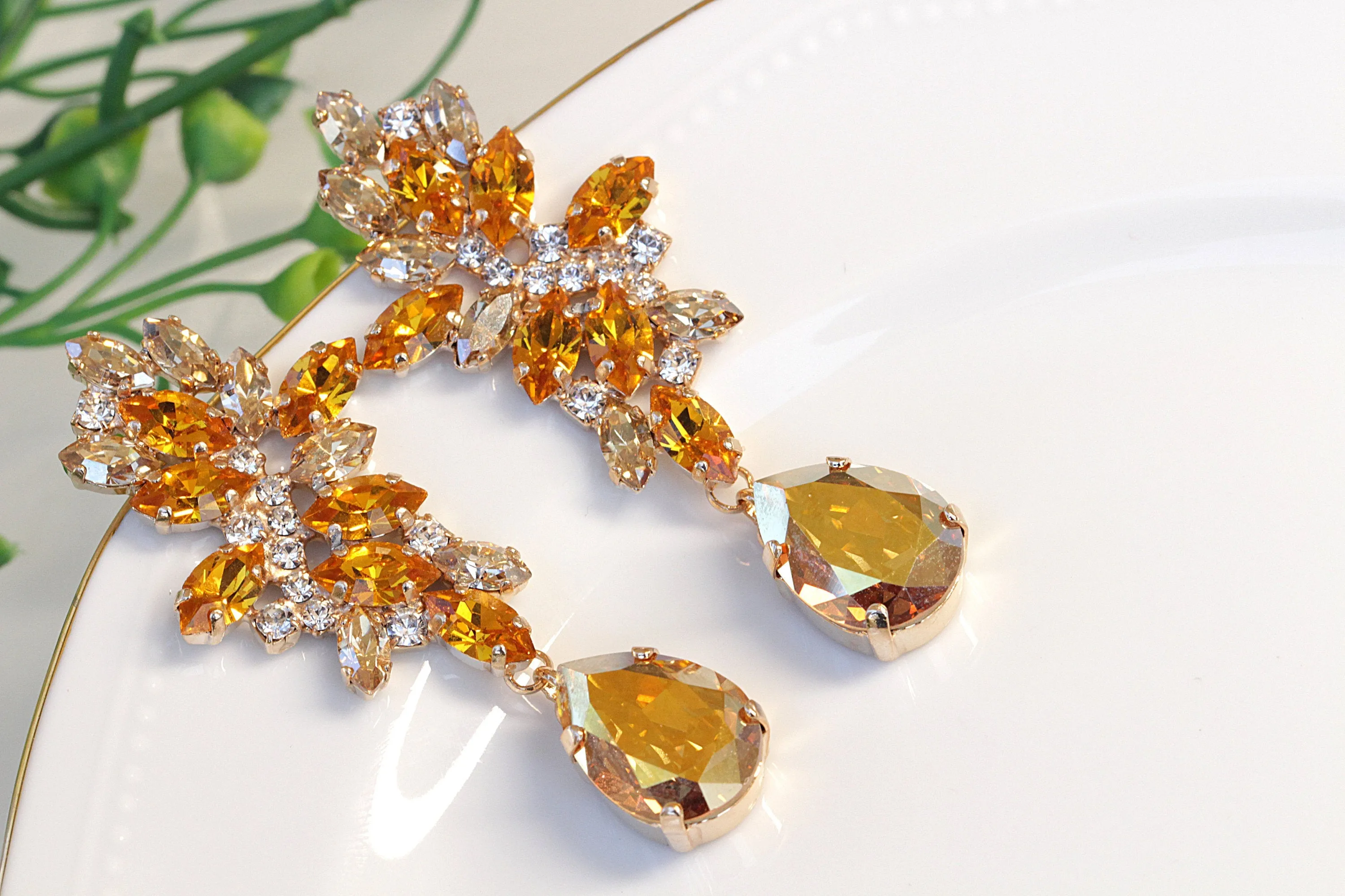 CITRINE EARRINGS