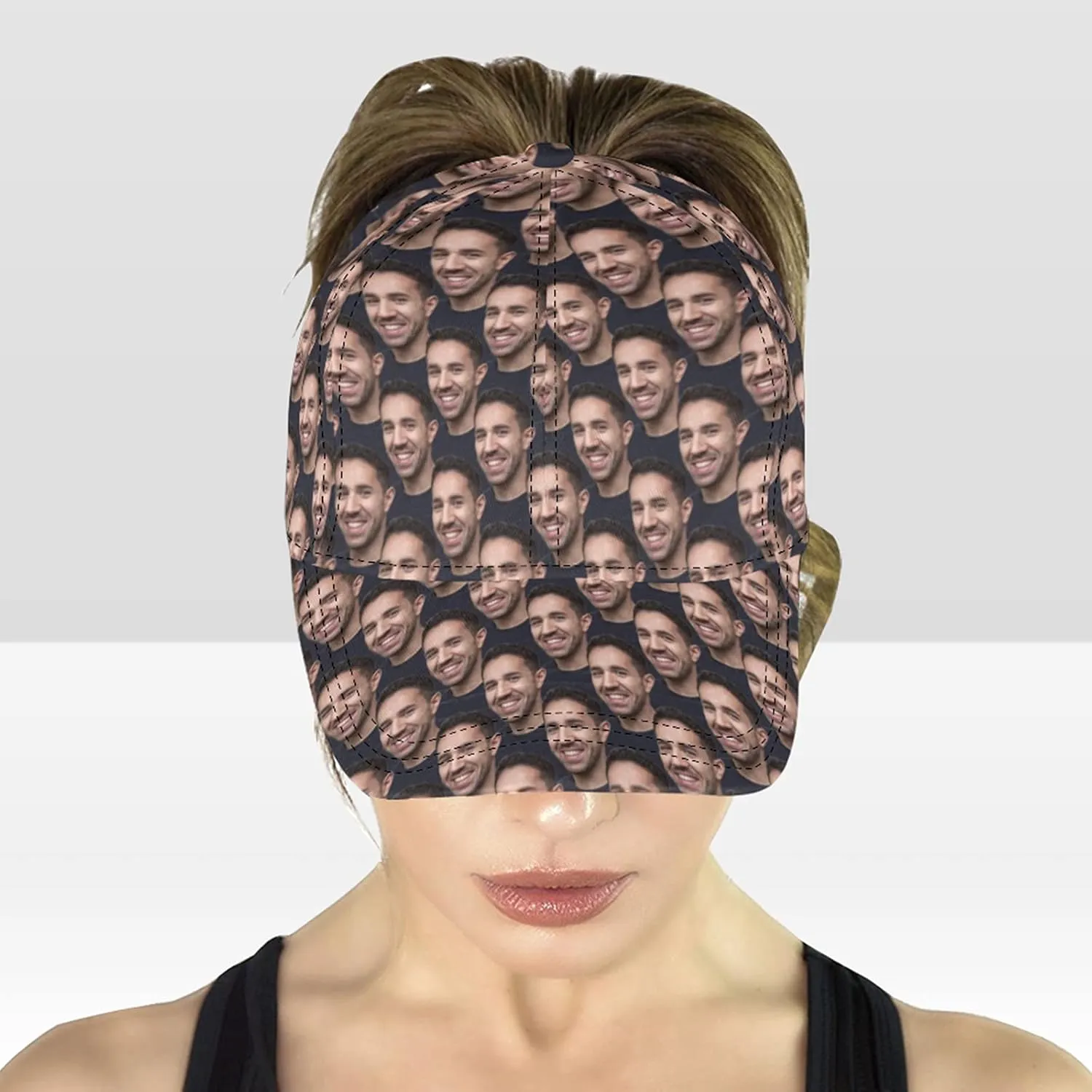 Custom Hats for Men or Women Design Your Own Photo Personalized Face All Over Print Baseball Cap