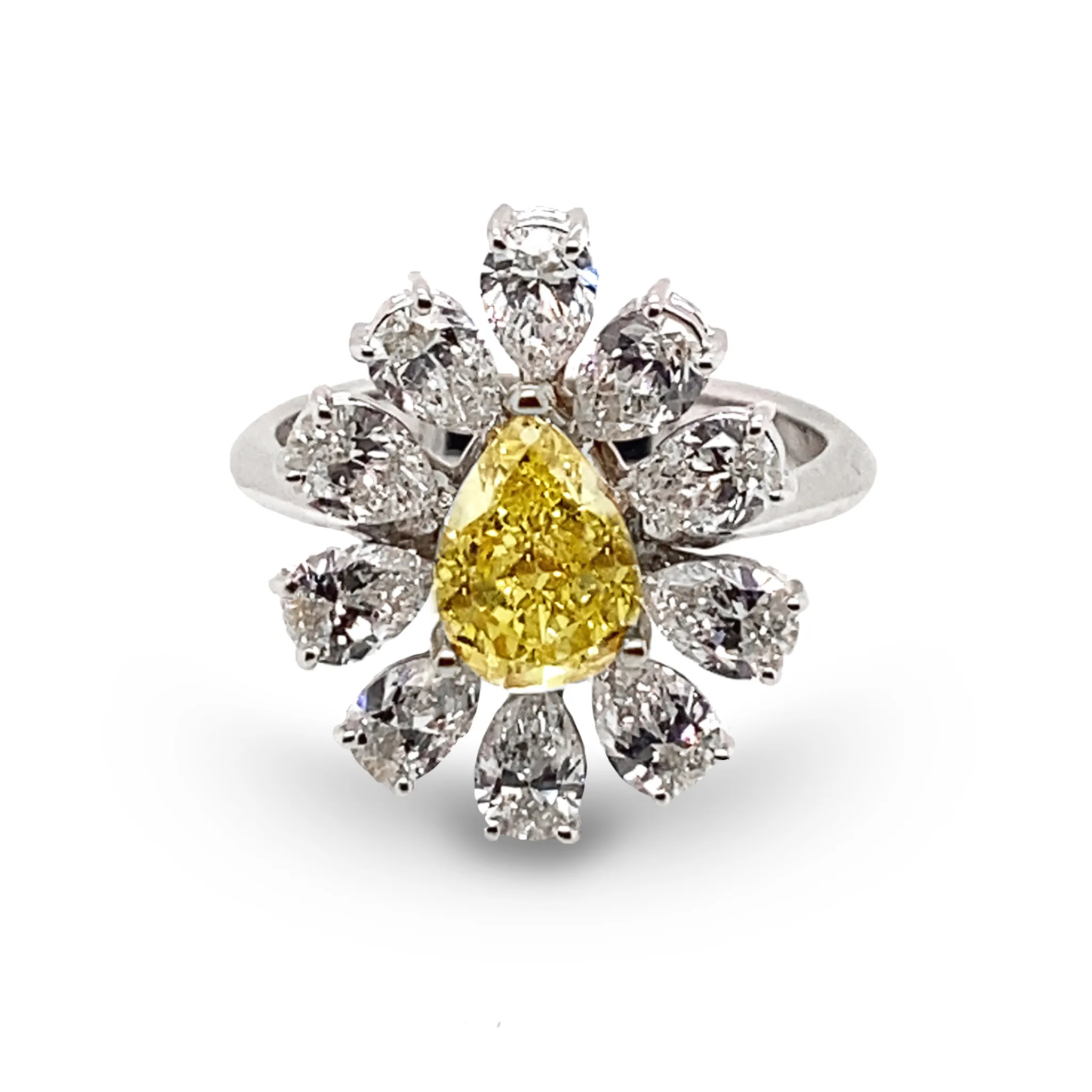 Daisy Fancy Yellow Ring