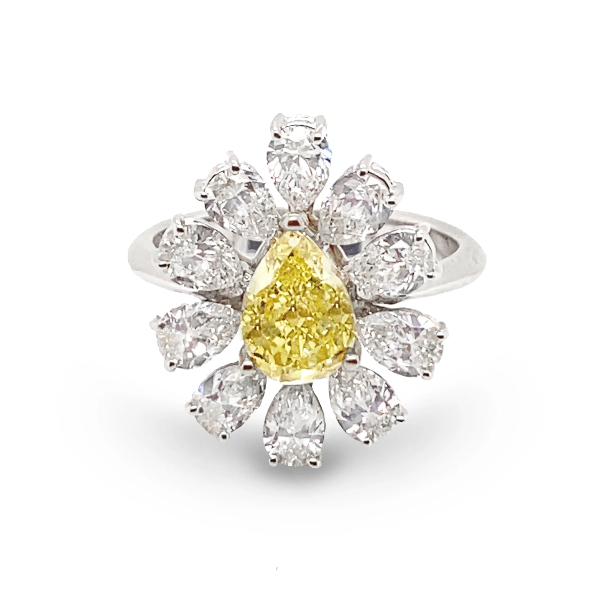Daisy Fancy Yellow Ring