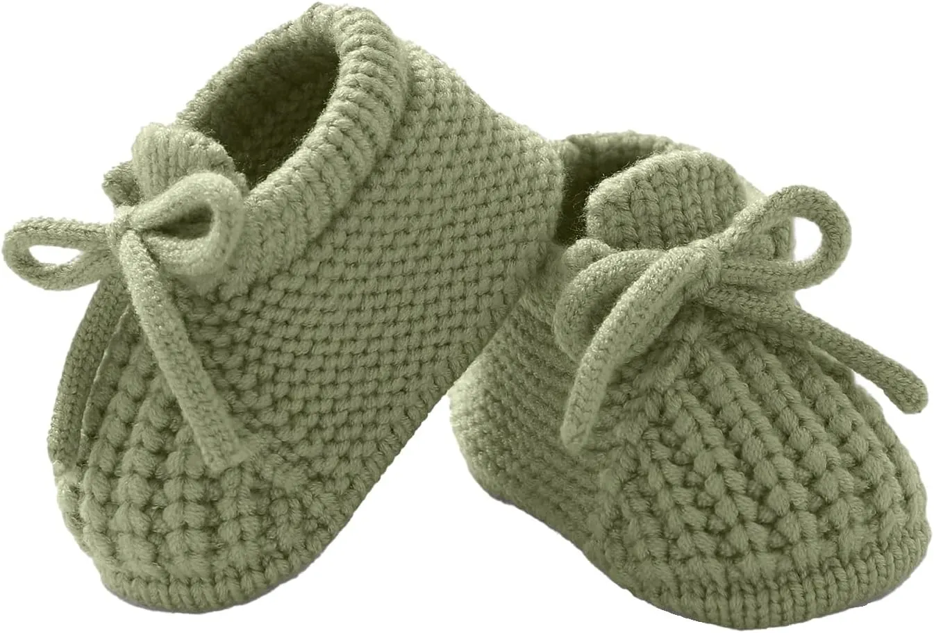 DovFanny Baby Booties Newborn Baby First Shoes Cozy Warm Knit Soft Booties for Toddler Infant Boy Girl