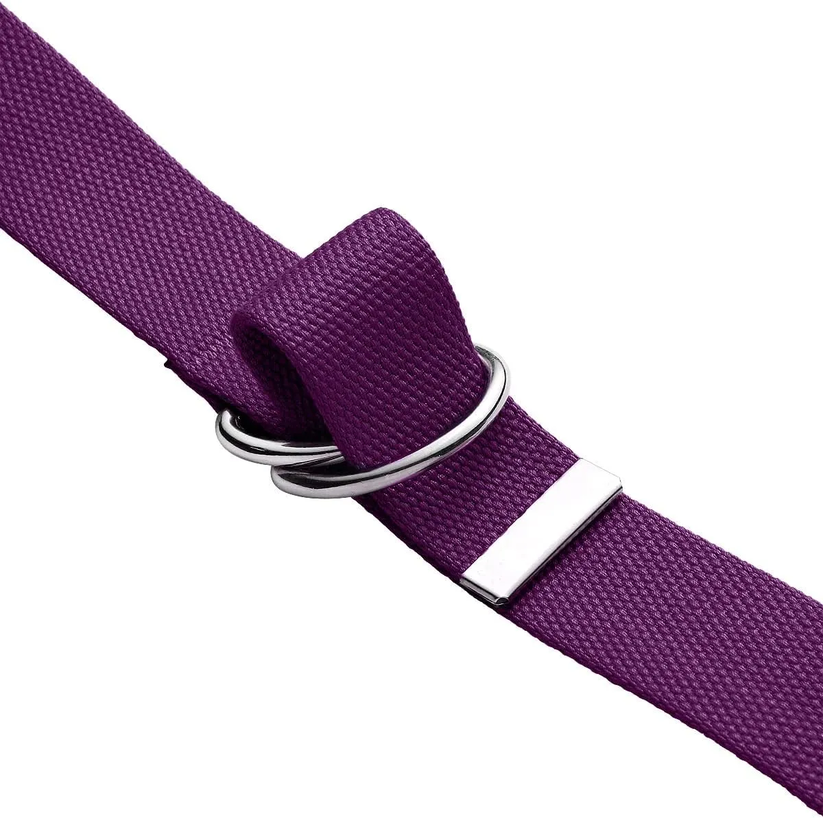 Falari Canvas Web Belt Metal Double D Ring Buckle for Men Women Casual Cloth Military Style Belt 1 1/2" Wide