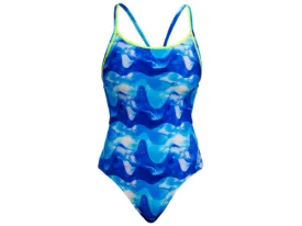 Funkita Diamond Back Ladies One Piece Swimsuit (Dive In)