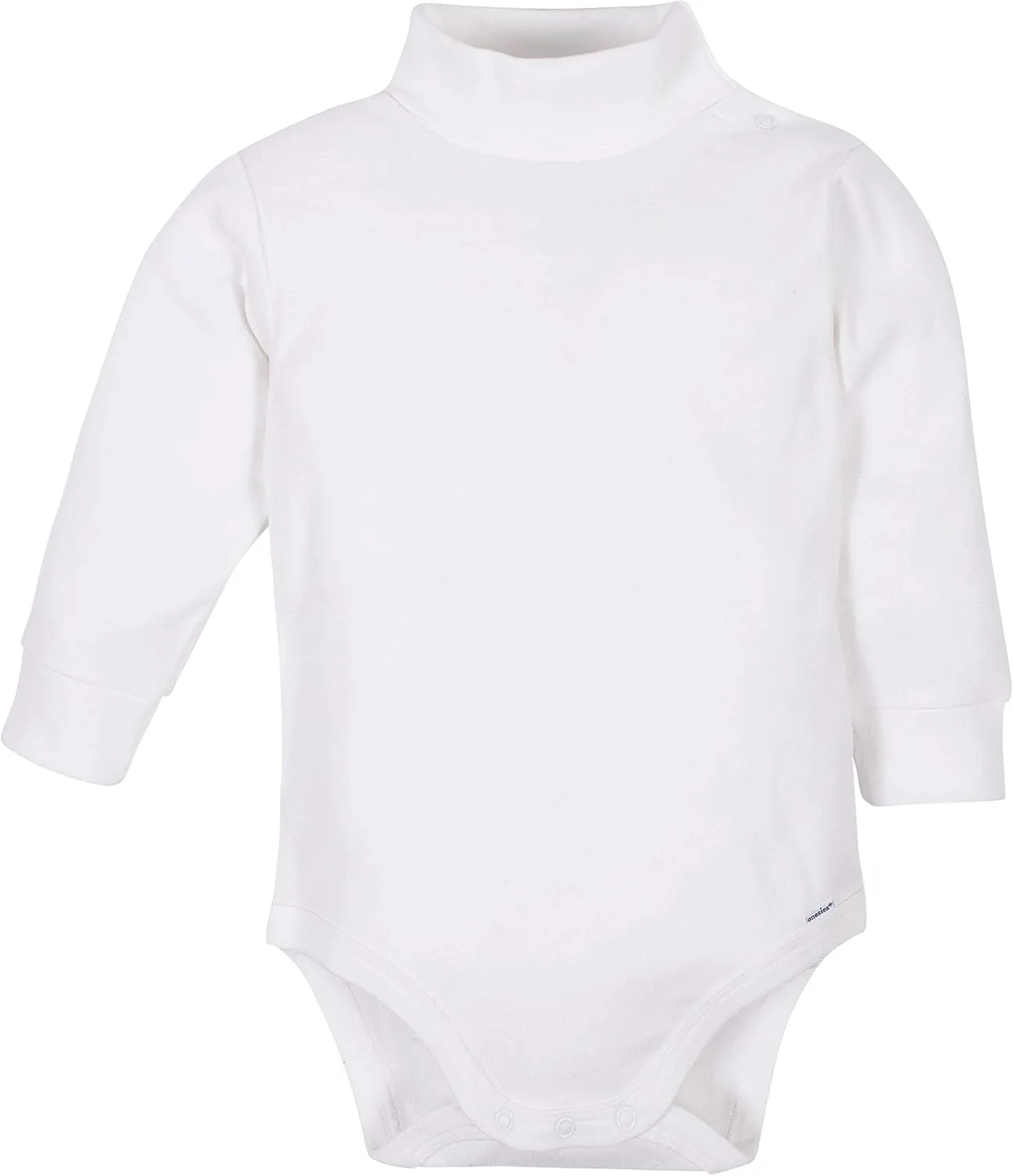 Gerber Baby Boys' 2-Pack Long Sleeve Turtleneck Onesies Bodysuits