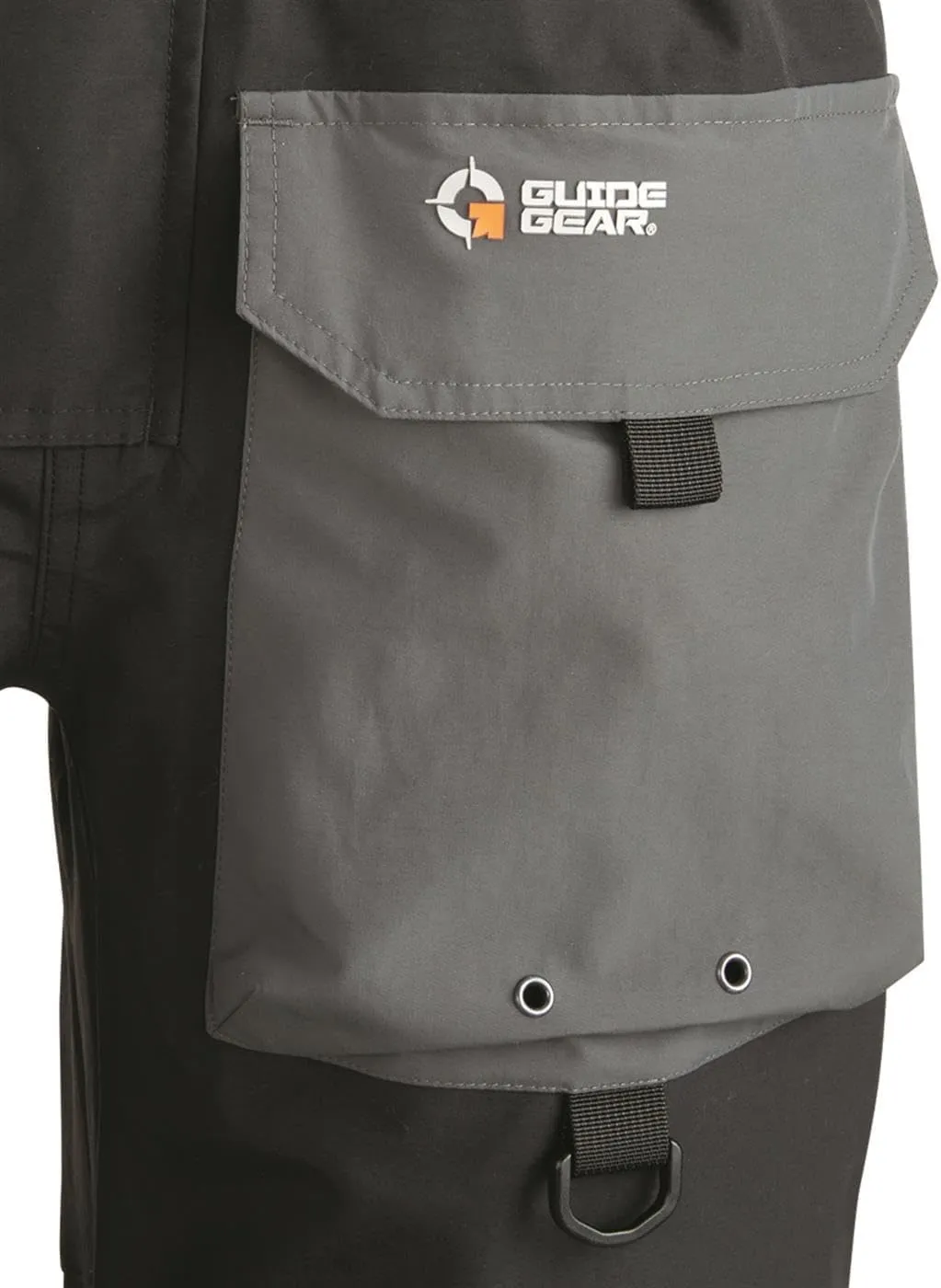 Guide Gear Men's Barrier Unlined Bibs Fishing Pants, Breathable Waterproof and Heavy Duty