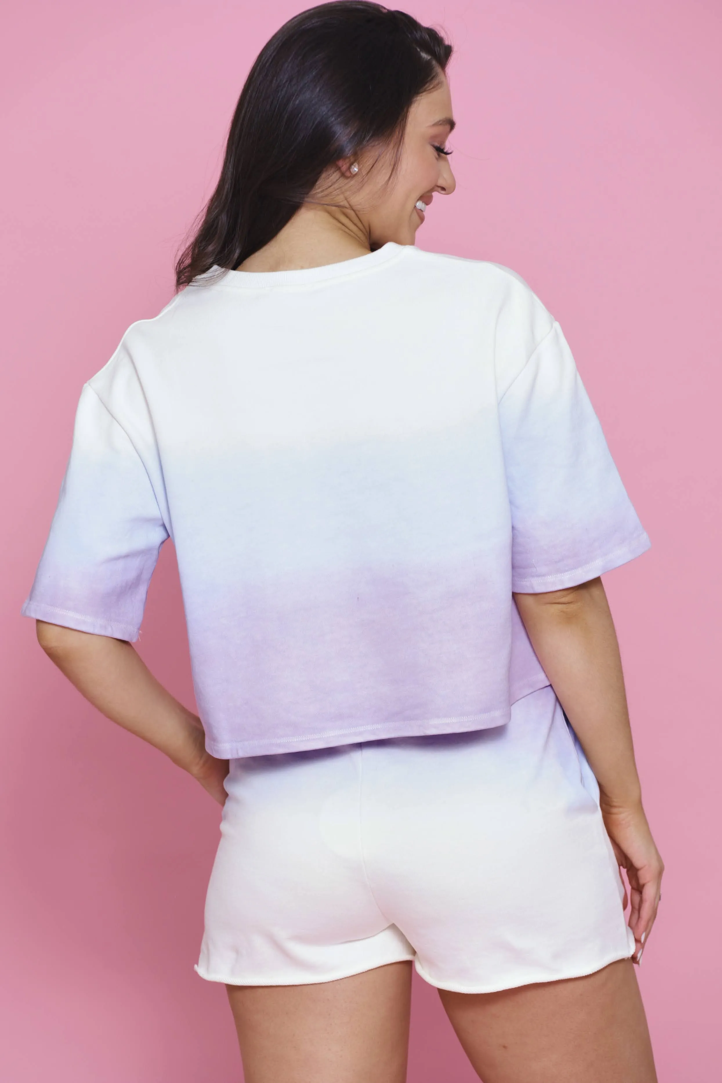 Hyacinth Ombre Lounge Shorts