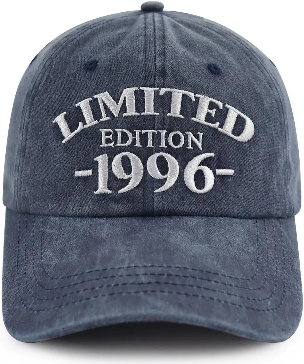 Limited Edition 1990 1991 1992 1993 1994 1995 1996 1997 1998 1999 Hat for Men Women, Adjustable Cotton Baseball Cap