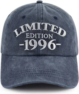 Limited Edition 1990 1991 1992 1993 1994 1995 1996 1997 1998 1999 Hat for Men Women, Adjustable Cotton Baseball Cap