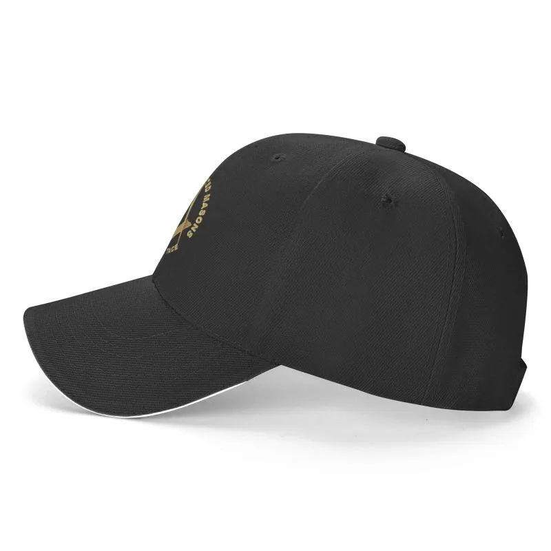 Master Mason Blue Lodge Baseball Cap - AVDI VIDE TACE Free & Accepted Masons [Multiple Colors]