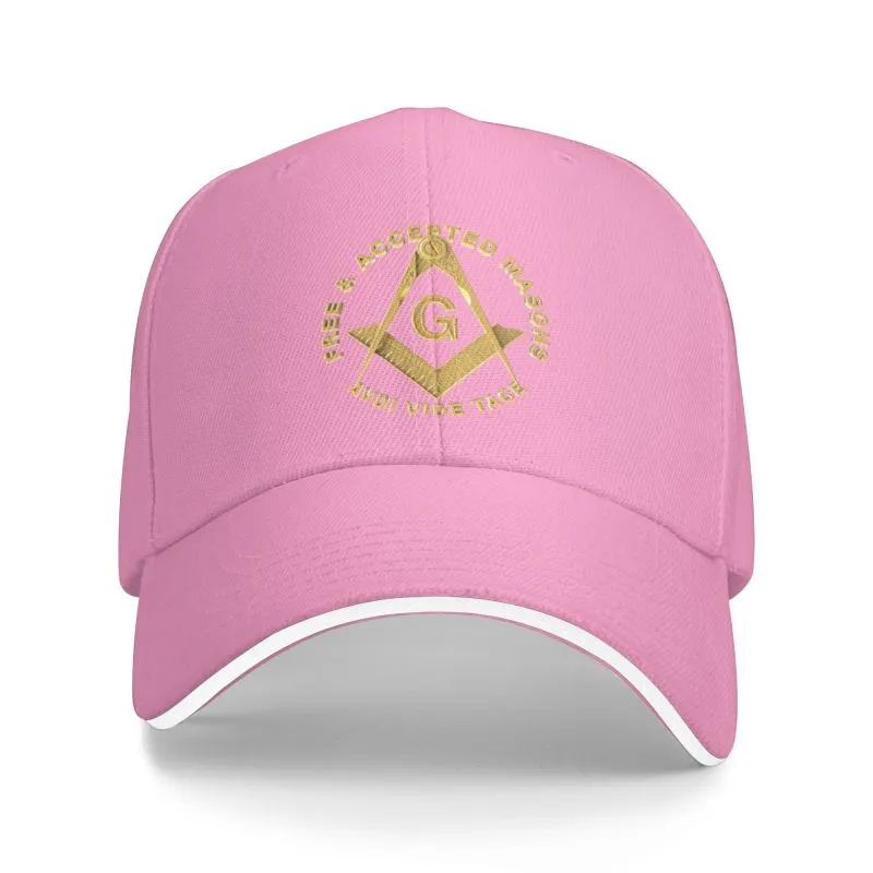 Master Mason Blue Lodge Baseball Cap - AVDI VIDE TACE Free & Accepted Masons [Multiple Colors]