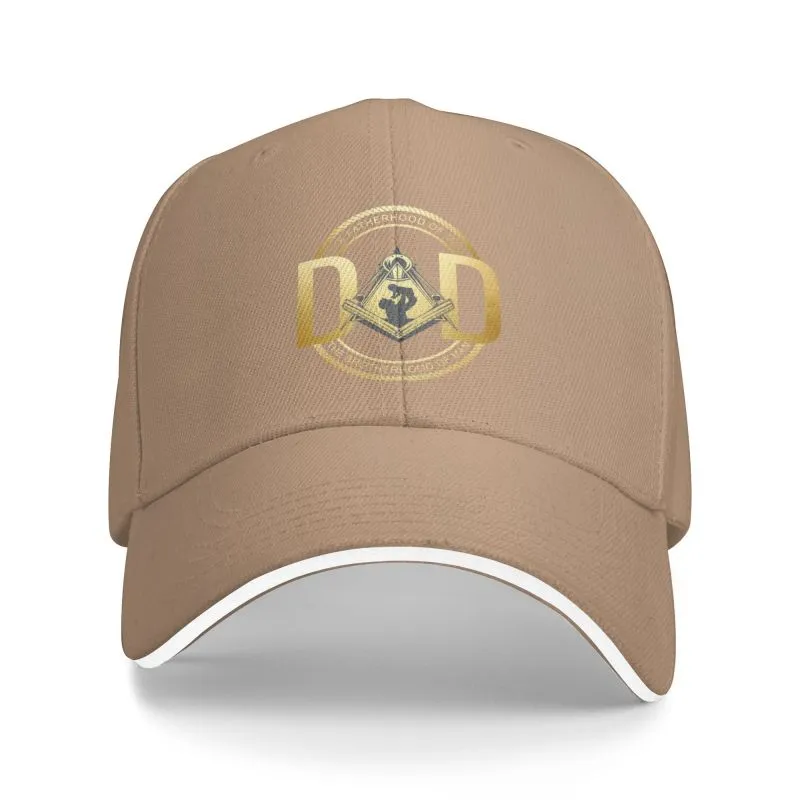 Master Mason Blue Lodge Baseball Cap - Freemasonry Father's Day Adjustable