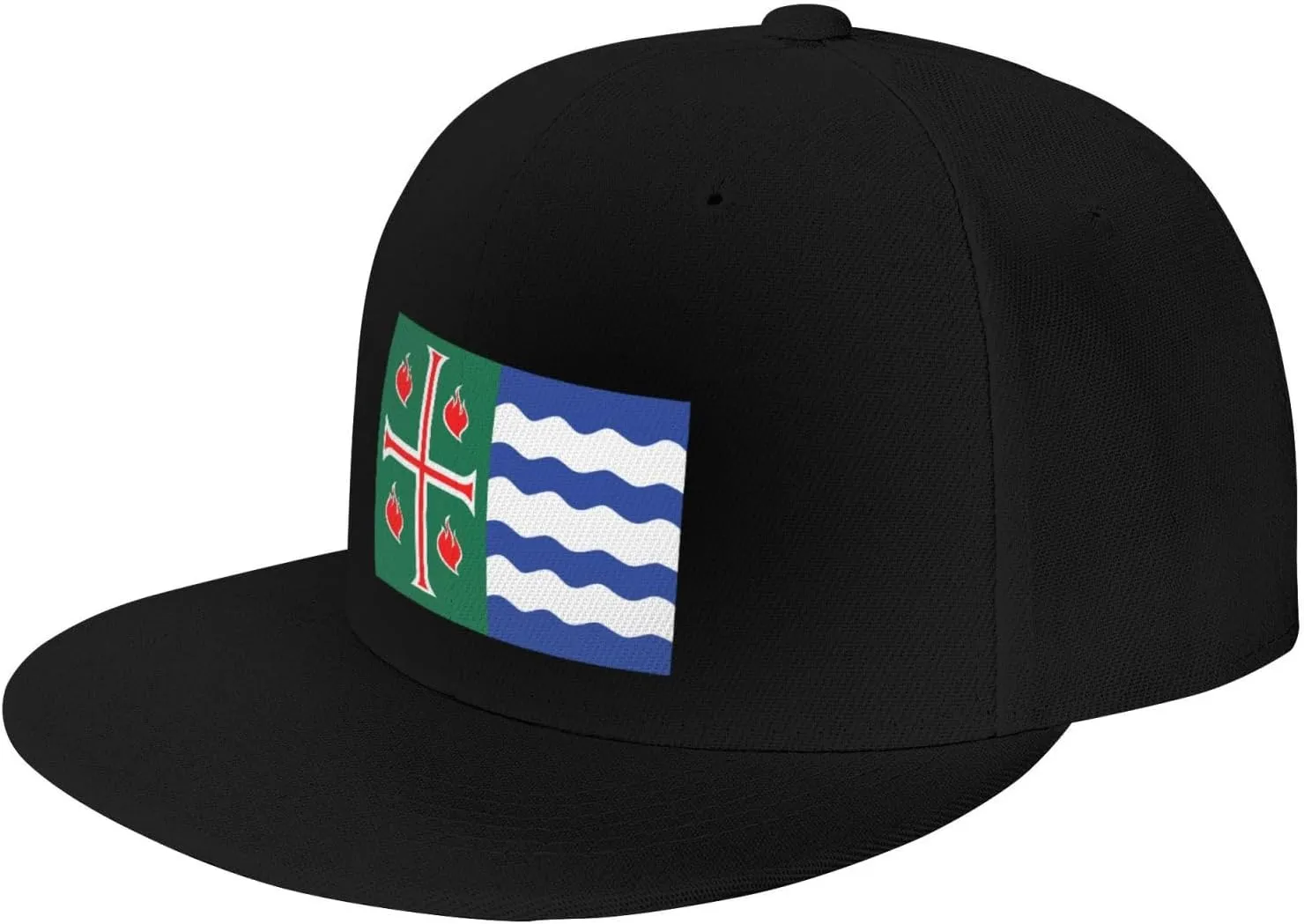 Mayaguez-Flag Trucker Hat for Men Snapback Hats Baseball Cap Flat Brim Hats