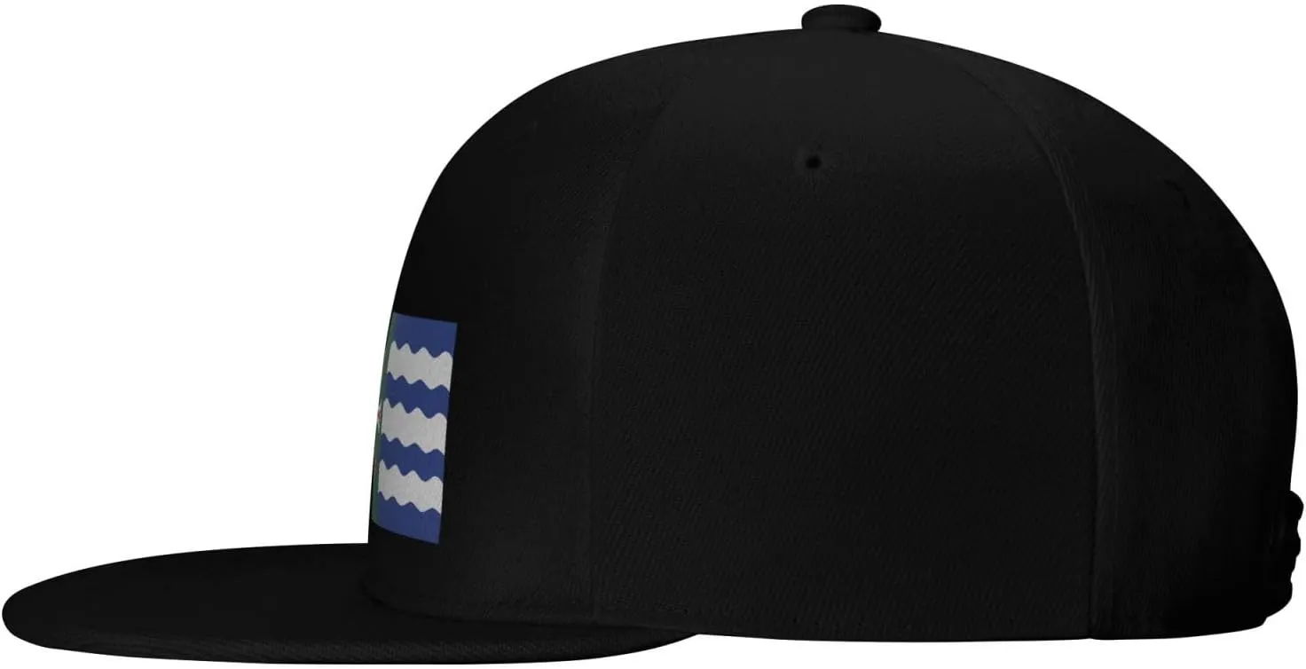 Mayaguez-Flag Trucker Hat for Men Snapback Hats Baseball Cap Flat Brim Hats