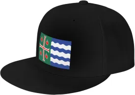 Mayaguez-Flag Trucker Hat for Men Snapback Hats Baseball Cap Flat Brim Hats