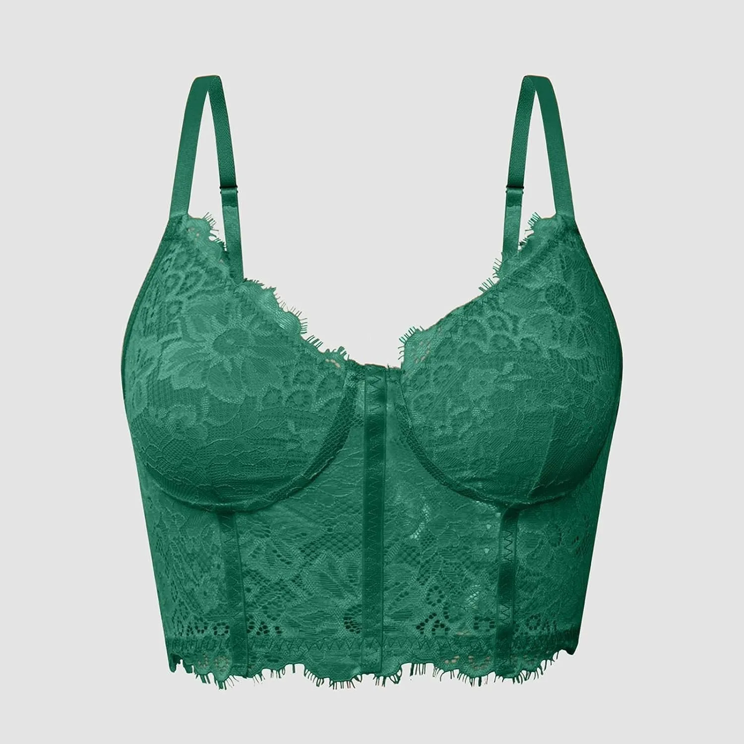 PTOLOCIF Corset Tops for Women Sexy Lace Floral Sleeve Bustier Tops Sexy Going out Party Clubwear Summer Trendy Y2k Tops
