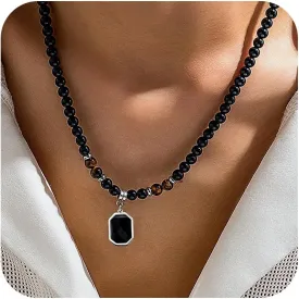 Puka Shell Necklaces for Men Natural Puka Shell Choker Trendy Coconut Wood Beads Necklace Surfer Beach Choker Summer Hawaiian Jewelry Accessories for Him