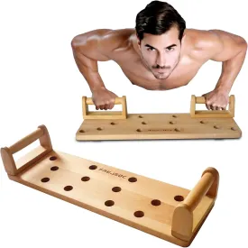 solid wooden Push Up Stands 10 in 1,Push Up Board,Portable Gym Accessories, Strength Training Equipment, Original Patent design  Home Workout Equipmentfor men and Women