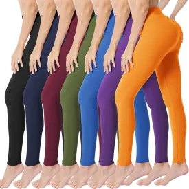VALANDY High Waisted Leggings for Women Buttery Soft Stretchy Tummy Control Workout Yoga Running Pants One&Plus Size
