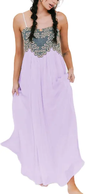 Women Bohemian Spaghetti Strap Beach Long Dress Sleeveless Graphic Flowy Maxi Dress Y2K Floral Tiered Holiday Sundress